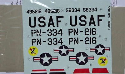 LF Model C4899 Decals F-80B Shooting over USA (+mask) 1/48