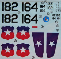 LF Model C7286 Decals Latin American Vibrators - Part III. 1/72