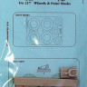 Aires 4789 Do 217 wheels & paint masks (ICM) 1/48