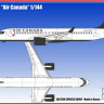 Восточный Экспресс 144136-3 Airbus A220-300 Air Canadian (Limited Edition) 1/144