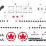 Восточный Экспресс 144136-3 Airbus A220-300 Air Canadian (Limited Edition) 1/144