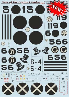 Print Scale 48-121 Aces of the Legion Condor Part 4 1/48