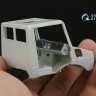 Quinta studio QD35103 Unimog 435 (Revell) 3D Декаль интерьера кабины 1/35