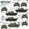 Star Decals 35-C1054 Soviet Naval Infantry # 1. T-54B, T-55A, T-55AM 1/35