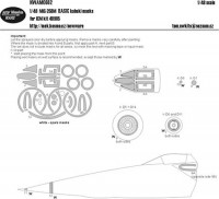 New Ware NWA-M0662 1/48 Mask MiG-25BM BASIC (ICM 48905)