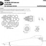 New Ware NWA-M0662 1/48 Mask MiG-25BM BASIC (ICM 48905)