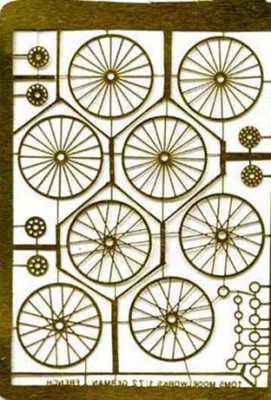Tom's Modelworks 0305 Spoked wheels 1/72