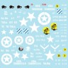 Star Decals 35-C1308 US Armored Mix # 1.M4A3E8 'Easy Eight' HVSS in Europe 1944-45.18th Tank Battalion, 756th Tank Battalion, 33rd Armored Brigade, 714th Tank Battalion, 68th Tank Battalion 1/35