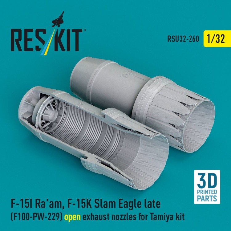 Reskit RSU32-260 F-15I Ra'am, F-15K Slam Eagle late exh. (TAM) 1/32