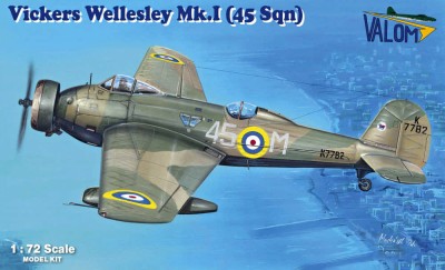 Valom 72158 Vickers Welleslesy Mk.I (45 Sqn) 1/72