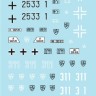 Star Decals 72-A1072 Wiking # 3.SS-Pz.Regient 5. Tanks & Halftracks. Pz.Kpfw.IV Ausf.G, Pz.Kpfw.IV Ausf.J, Sd.Kfz.11, Sd.Kfz.251/1 Ausf.D, Sd.Kfz.251/7 Ausf.D,T-34-85 1/72