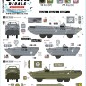 Star Decals 72-A1176 D-Day DUKW.British Amphibians # 1.50 Coy (GT) and 299 Coy. (GT) RASC 1/72