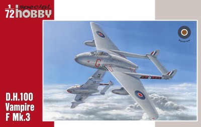 Special Hobby SH72279 D. H. 100 Vampire F. Mk.3 1/72