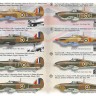 Print Scale C72458 Hurricane Aces MTO & Africa - Part 1 (decal) 1/72