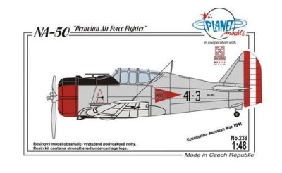 Planet Models PLT238 NA-50 &quot;Peruvian Air Force Fighter&quot; 1/48