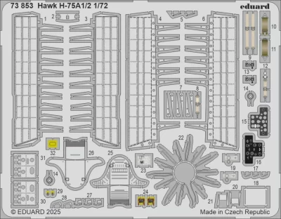 Eduard 73853 SET Hawk H-75A1/2 (ARMA H.) 1/72