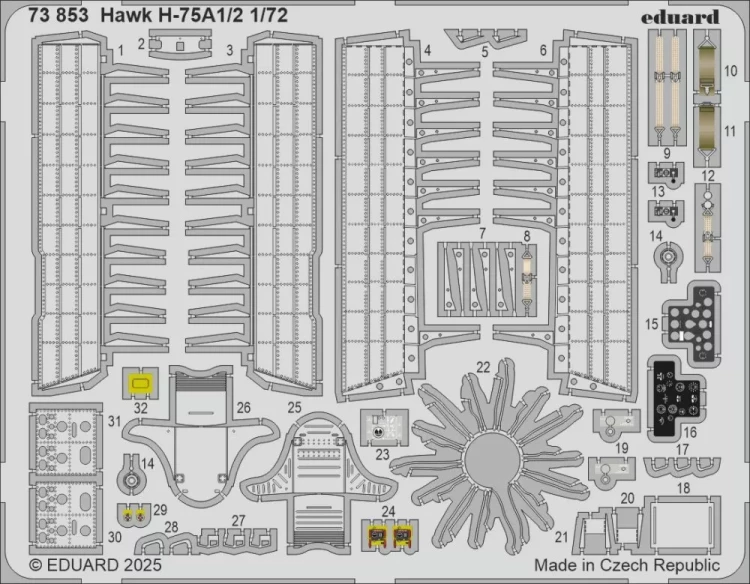 Eduard 73853 SET Hawk H-75A1/2 (ARMA H.) 1/72