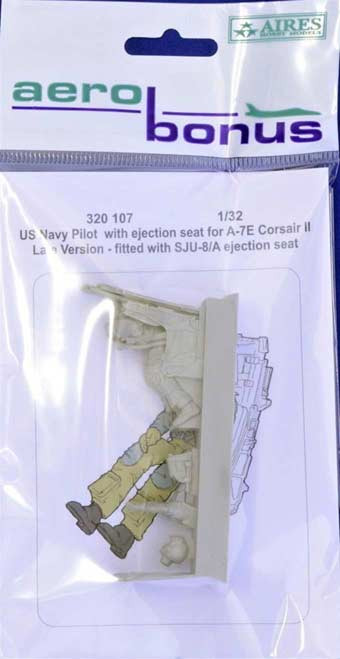 Aerobonus 320107 US Navy Pilot w/ eject.seat for A-7E late 1/32