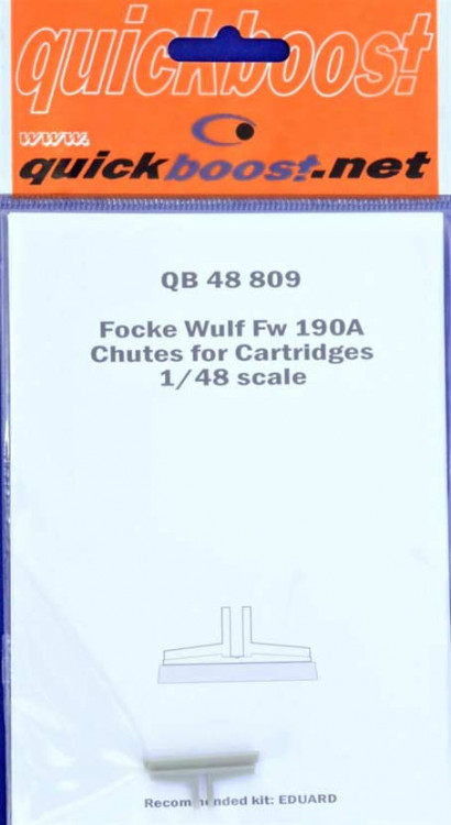 QuickBoost QB48809 Fw 190A chutes for cartridges (EDU) 1/48
