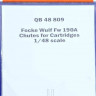 QuickBoost QB48809 Fw 190A chutes for cartridges (EDU) 1/48