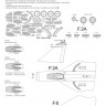 New Ware NWA-M0475 1/72 Mask E.E.Lightning F.2A/F.6 ADVANCED (AIRFIX)