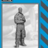 Black Dog F32169 German fighter pilot and dog WWII 1/32