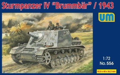 UniModel UMM-72556 56 Sturmpanzer IV 'Brummbr' / 1943 1/72