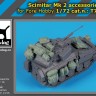 Black Dog T72174 Scimitar Mk 2 accessories set (designed to be used with Fore Hobby kits) 1/72