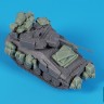 Black Dog T72174 Scimitar Mk 2 accessories set (designed to be used with Fore Hobby kits) 1/72