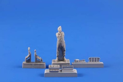 CMK F48357 Si 204/Aero C-3 Mechanic (engine repair) 1/48