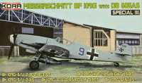 Kora Model KPK72024 Bf 109G with DB 605AS - Special III. 1/72