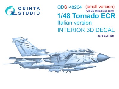 Quinta Studio QDS+48264 Tornado ECR Italian Revell) (малая версия) 1/48