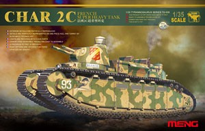 Meng Model TS-009 CHAR 2C French Super Heavy Tank