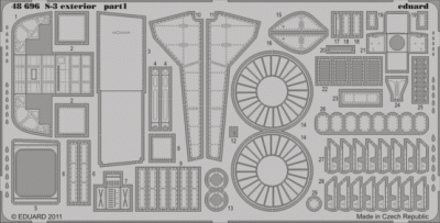 Eduard 48696 S-3 exterior