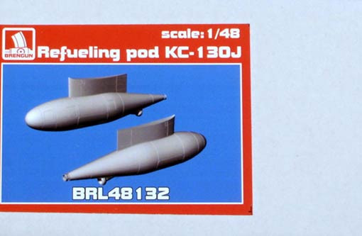 Brengun BRL48132 Refueling pod KC-130J (resin set) 1/48