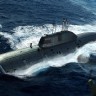 Hobby Boss 83525 Подводная Лодка Проекта 971 "Щука-Б" (SSN AKULA) 1/350