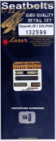HGW 132599 Seatbelts Sopwith 5F.1 Dolphin (laser) 1/32