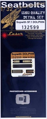 HGW 132599 Seatbelts Sopwith 5F.1 Dolphin (laser) 1/32
