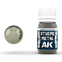 AK Interactive AK-00482 Акриловый металлик XTREME METAL Дюралюминий 30 мл