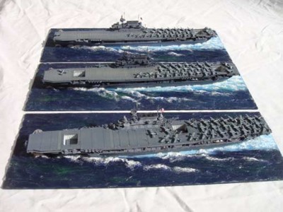 Tom's Modelworks 700-05 Hornet hull (hull only) 1/700
