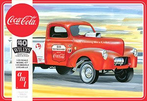 AMT 1145 1940 Willys Pickup Gasser `Coca Cola` 1/25