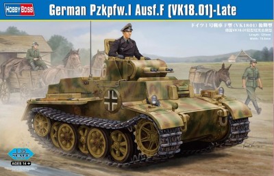 Hobby Boss 83805 Pzkpfw.I Ausf.F (VK1801) Late 1/35