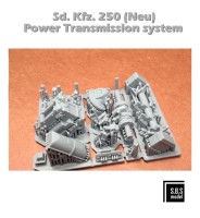 Sbs Model 3D038 Sd.Kfz.250 (Neu) Power transmission system 1/35