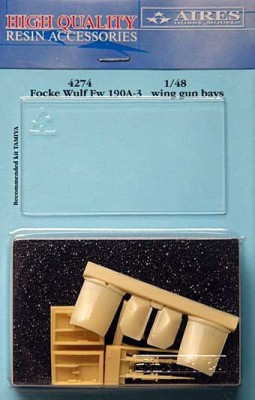 Aires 4274 Focke Wulf Fw190A-3 wing gun bays 1/48