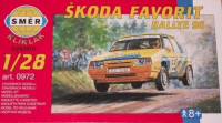 Smer 972 Автомобили и мотоциклы Skoda Favorit Rallye 96 Kliklak 1/28
