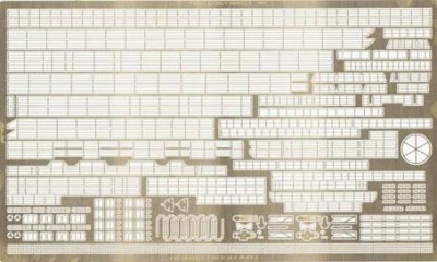White Ensign Models PE 2002 USS ARIZONA for the Trumpeter kit 1/200