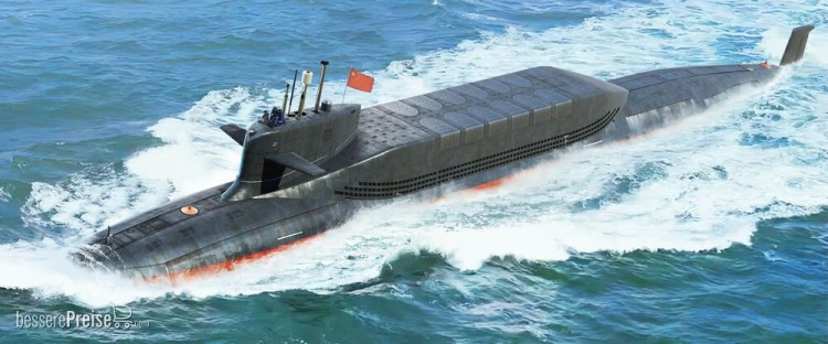 Hobby Boss 87025 PLAN Type 094A Jin Class SSBN 1/700