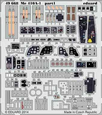 Eduard 49668 Me 410A-1 S.A.