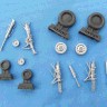 Metallic Details MDR48193 McDonnell F-4B Landing gears 1/48