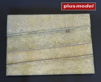 Plusmodel M-618 Display base Cobblestone street w/tram tracks 1/35